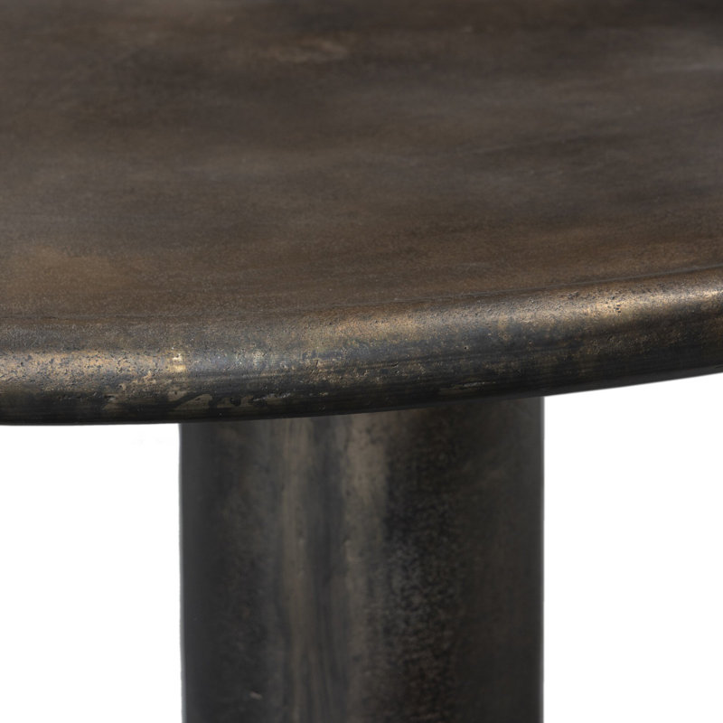 Cary Coffee Table-Distressed Bronze