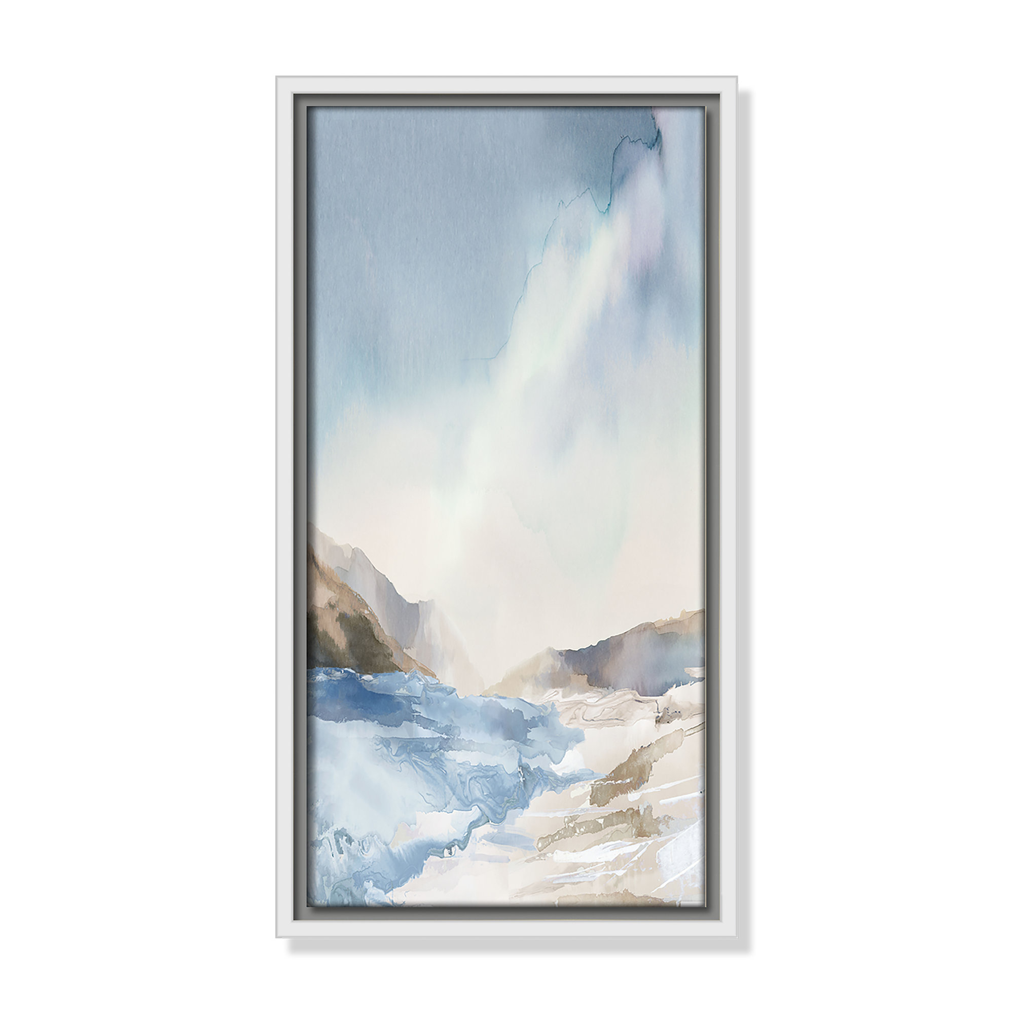 Mystic Shores Print by Mystic Shores, 17.5" H x 9.5" W, White