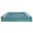 Plush & Suede Full Support Orthopedic Foam Sofa Style Bolster Dog Bed-51304722-51304726
