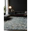 Tapis gris soyeux et moelleux-100910331