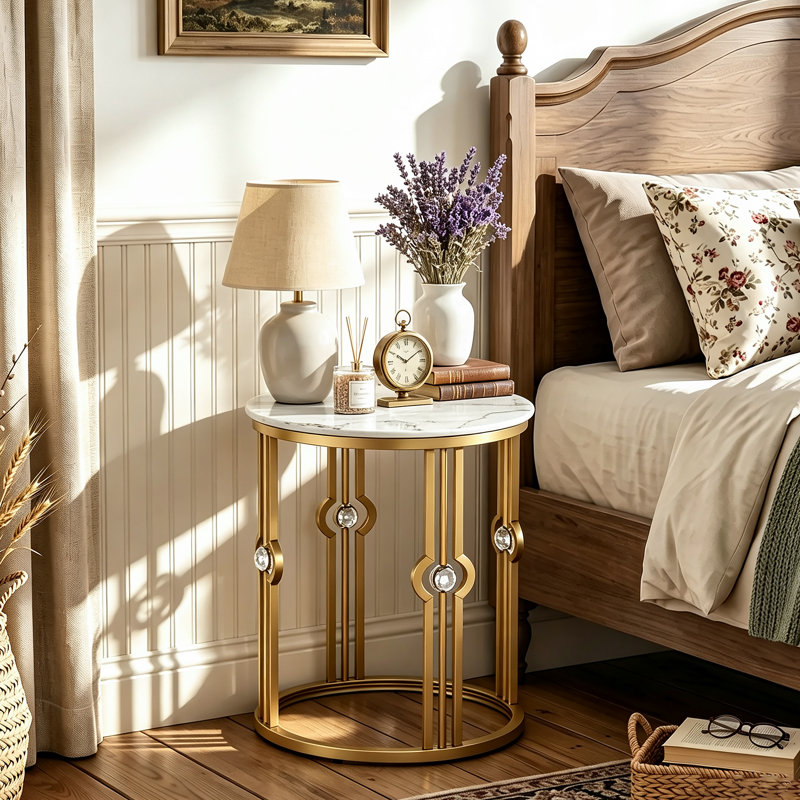 Side Table with Storage