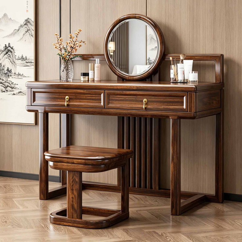 Chinese style minimalist dressing table
