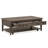 Rectangular Caster Cocktail Table With 2 End Table-1867050525