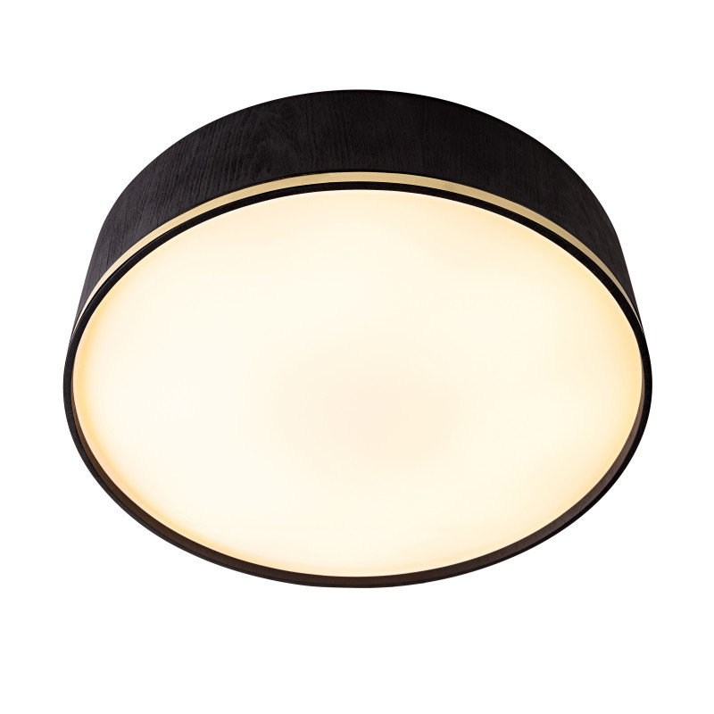 Ceiling Accord Cylindrical, Charcoal, 5.12" H x 19.69" W x 19.69" D