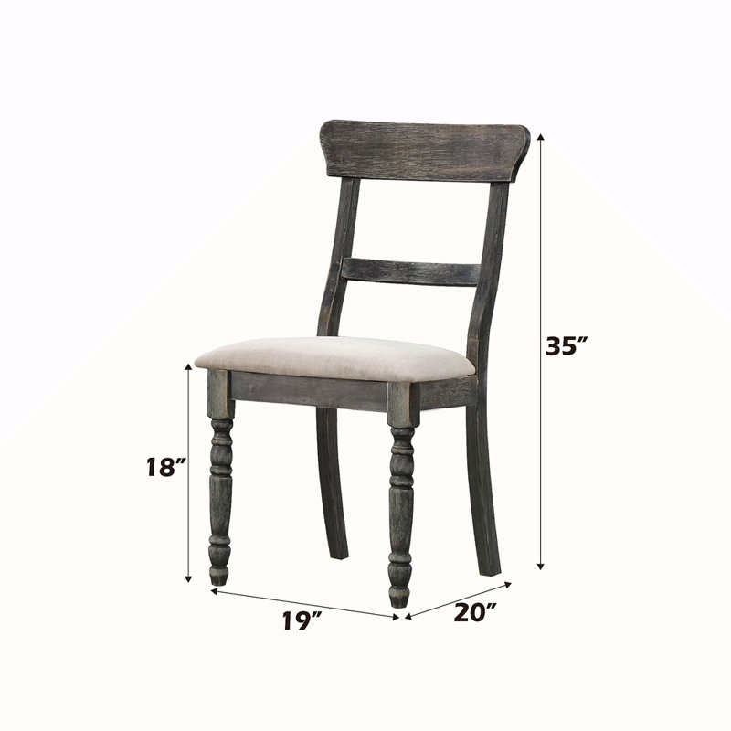 Linen Side Chair