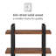 Tablettes murales en bois massif Urbana-1373647958