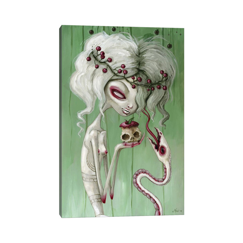 The Sweet Taste Of Death by Megan Majewski - Wrapped Canvas Print, 66.04 cm H x 45.72 cm W x 1.91 cm D