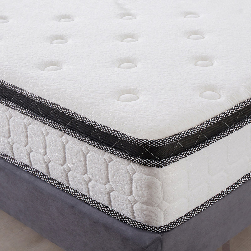 Murcia Wayfair Sleep Pillow Top Pocket Sprung Mattress, European Single (90 x 200cm)