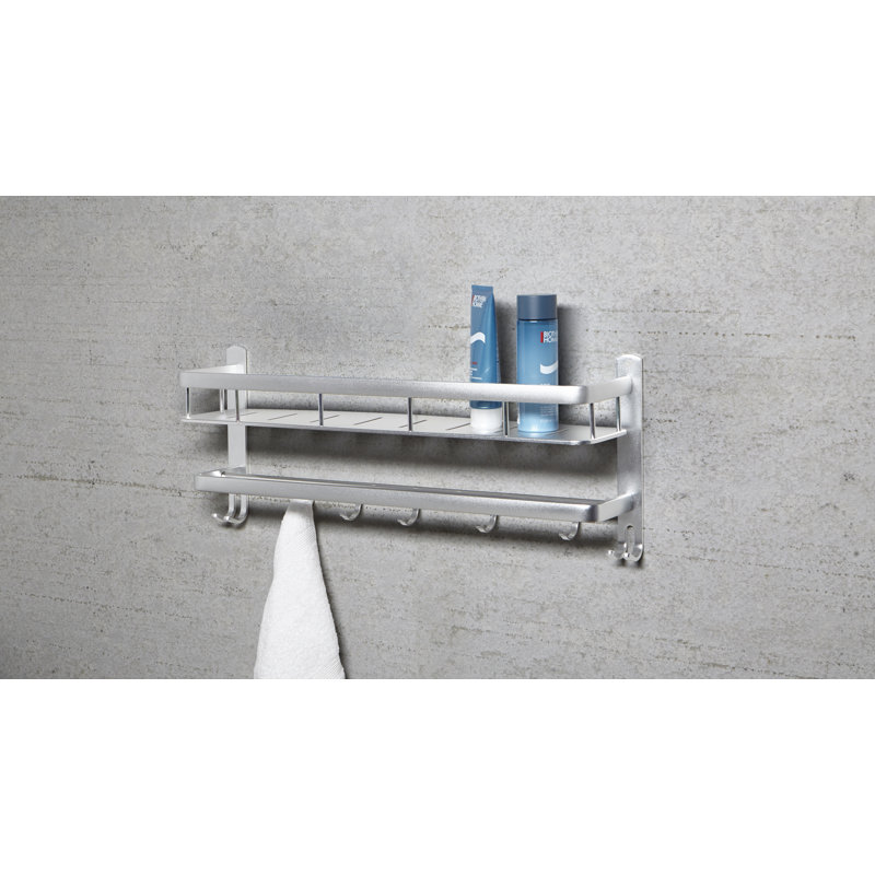 Tablette murale Tadcaster Mikkel, Argent