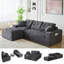 Canapé modulaire avec repose-pieds CloudInspired Comfort LShaped-133418969