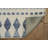 Arielah Moroccan Stripe Ivory and Blue Indoor Outdoor Machine Washable Area Rug-1483956596