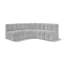Hirah Upholstered Curved Sectional Reversible-89266558