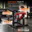 Banc de curl 2 en 1 noir et rouge et appareil de curl Bicep Curl