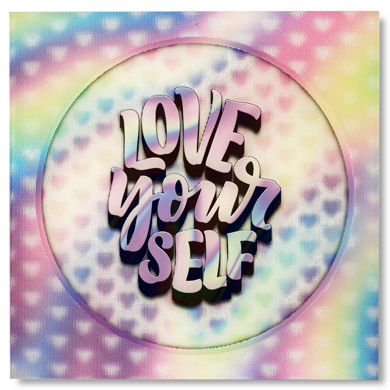 Décoration murale «Love Yourself»