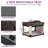 Folding Soft Dog Crate, 4-Door Portable Travel Dog Crate With Scratch-Resistant Mesh Windows for Indoor And Outdoor Use-1585028623
