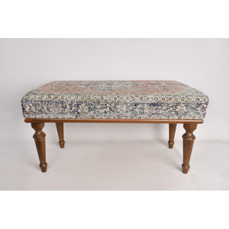 Banc repose-pieds, banc repose-pieds, banc bohémien, banc rembourré, banc tapis turc, banc Kilim, banc de décoration intérieure, banc fabriqué à la main