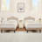 Upholstered Adjustable Headboard Twin Size Bed Set of 2-1141576611