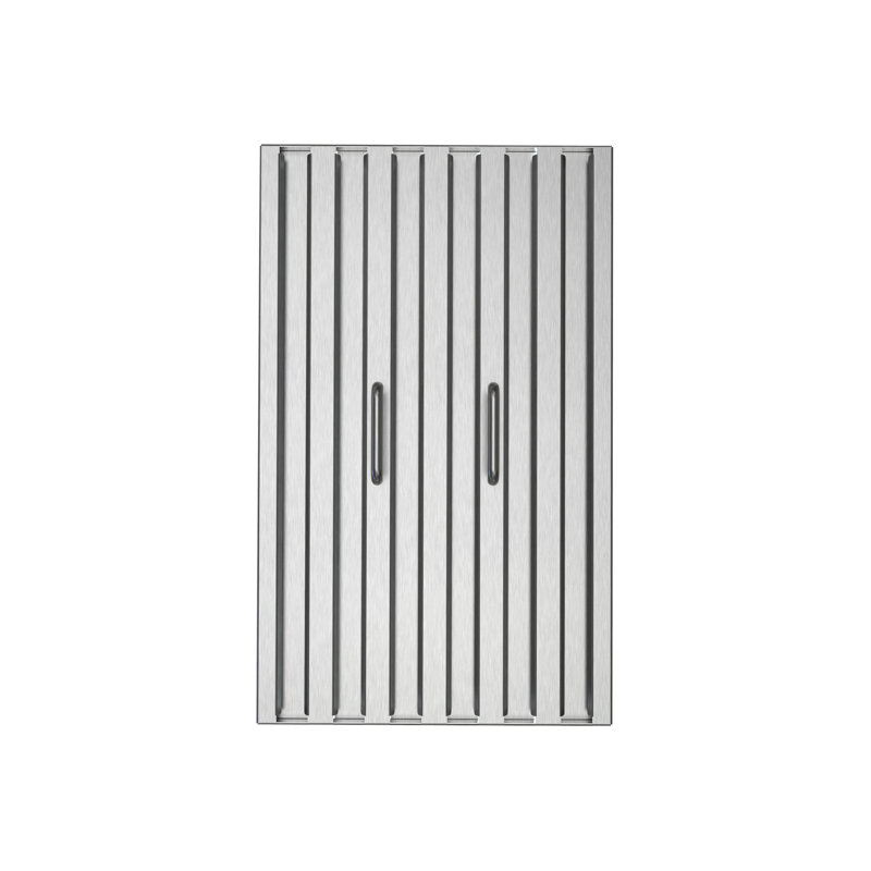 Streamline 30 In. T-1747-1-CL Lozza Convertible Undermount 406 CFM Range Hood In Brushed Stainless Steel With Baffle Filters, Touchpad Control, LED Lights