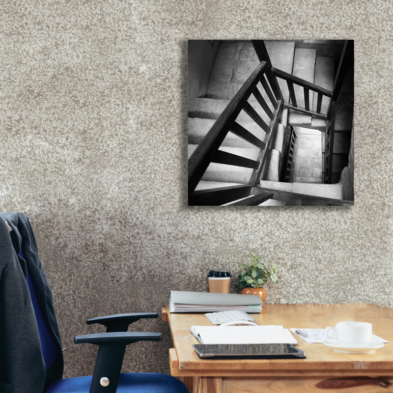 "Escalier en colimaçon n ° 7" par PhotoINC Studio, H 26 po x l 26 po x P 1,5 po