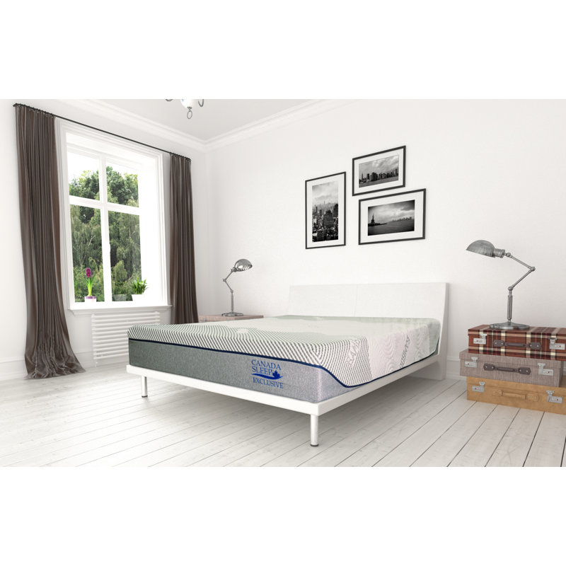 Matelas en mousse à mémoire de forme moyenne 10 po exclusive, Grand