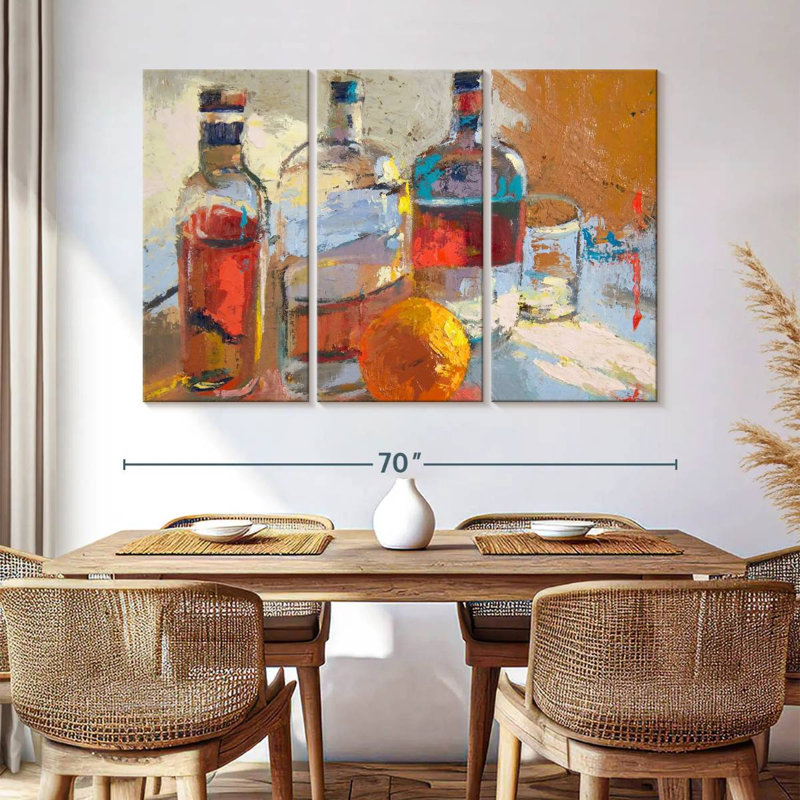 Yarlin Bourbon Lv¢Orange, 42" H x 65" W