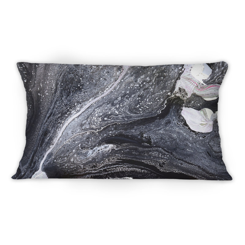 Abstract Throw Pillow