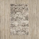 Davila Retro Performance Abstract Rug