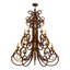 Lustre 20 lumières façon bougie Serratina