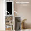 Bureau d'ordinateur pliable, bureau d'ordinateur mural-1922681231
