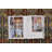 Vintage Turkish Rug Pair With Colorful Repetitive Geometric Lattice - Rug & Kilim