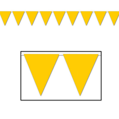 Bannière Pennant, 12 pi, paquet de 12