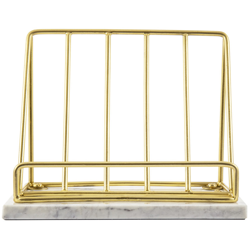 Dazmond Kitchen Decor Book Display with Marble Base
