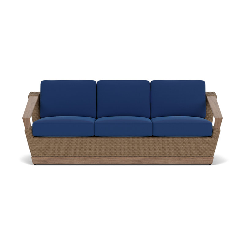 Charisma Outdoor 3 - Seat Patio Sofa, Flagship Lapis