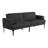 Serta Paulsen 83.1" Split Back Click Clack Convertible Sofa Bed with Metal Legs-101921790
