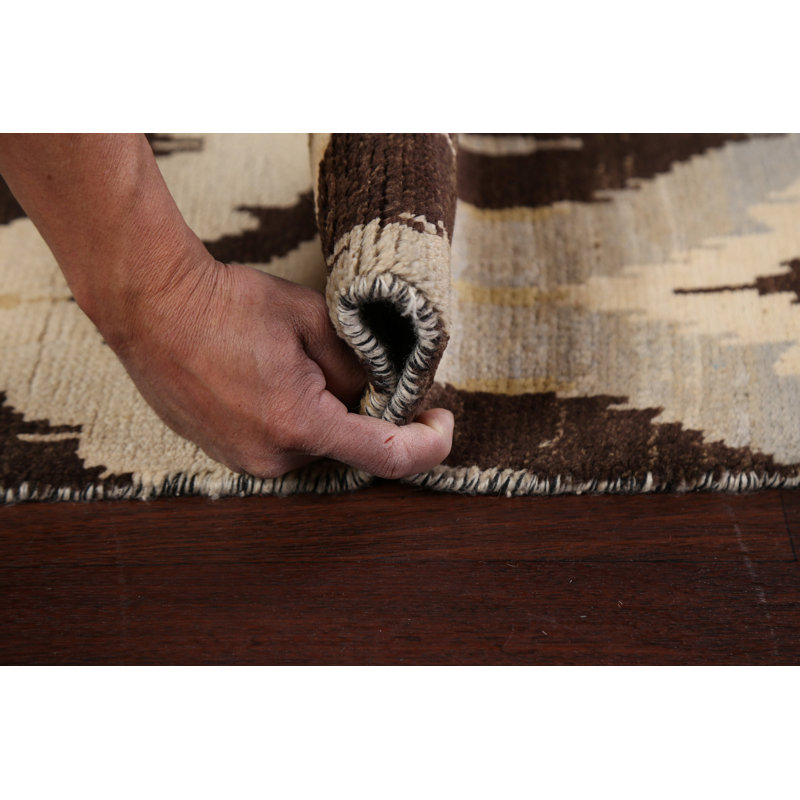 One-of-a-Kind 3'1" X 4'10" New Age Wool Area Rug in