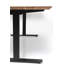 Desk Office Symphony Dark Black 160x80