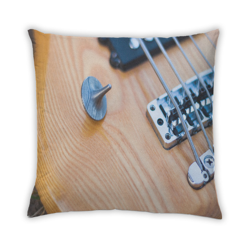 Coussin Music Bass Music, Microsuède