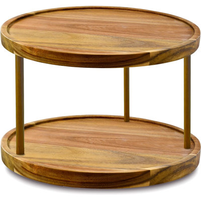 Lazy Susan Organizer Kitchen 2 Tier