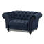 Dahlstrom 1 Seater Velvet Loveseat-1555367854