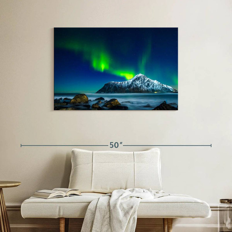 Photographie d'Alvord Nordland Northern Lights, H 26 po x l 39 po