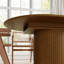 Table de salle à manger ronde extensible en bois