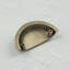 Rustic Antique Brass Cup Handle & Coordinating Knob-126282134