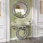 Miroir rond en cristal 33,46 "(85Cm)