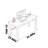 Solid Rubber Wood Study Desk-1039817257
