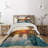 Bunny Farmhouse / Country Polyester Coverlet
