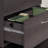 Studio C  8-Piece U Shaped Executive Desk Office Set with Hutch-99154005