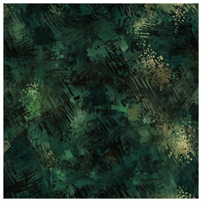 Dark Green Abstract Texture Wall Tapestry - Texture Wall Decor