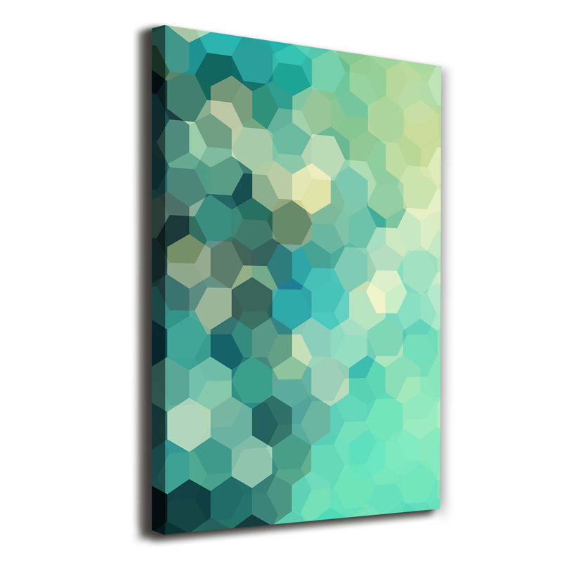 Abstraction Background - Wrapped Canvas Print