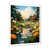 White Single Picture Framed