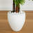 Areca Palm Artificial Tree in White Planter
